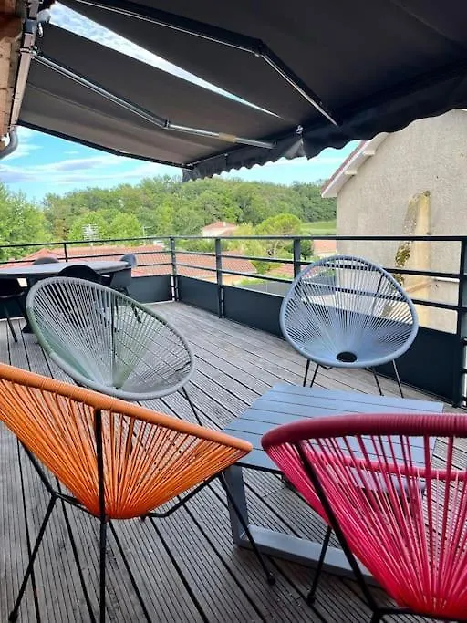 Magnifique Duplex Avec Terrasse Apartment Meyrie